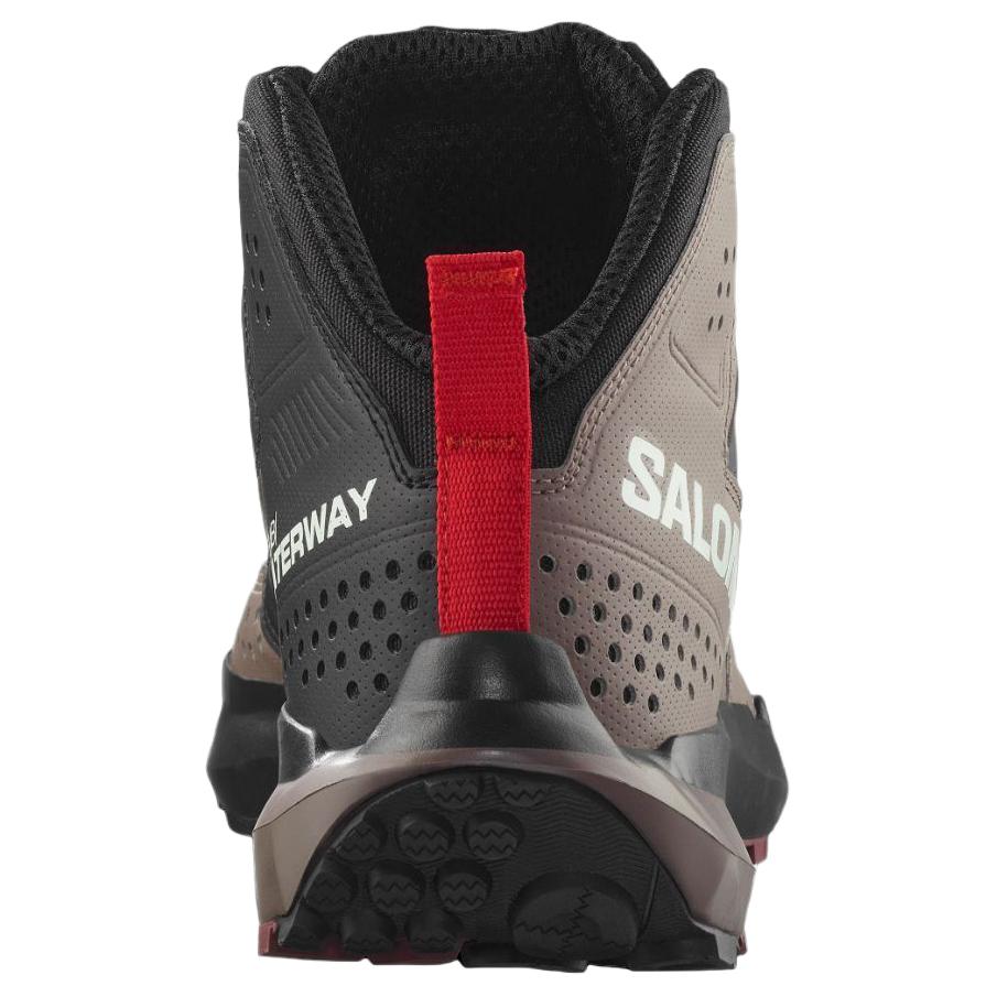 SALOMON S/Lab Waterway Удобные Мягкие Нескользящие Износостойкие Ботинки для Хайкинга Средней Высоты Унисекс Ботинки для Хайкинга Черные 478186