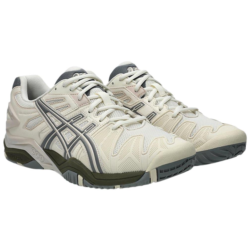 Asics Кроссовки для тенниса Gel Resolution 5 Low top Унисекс Кремовый 1203A901-100
