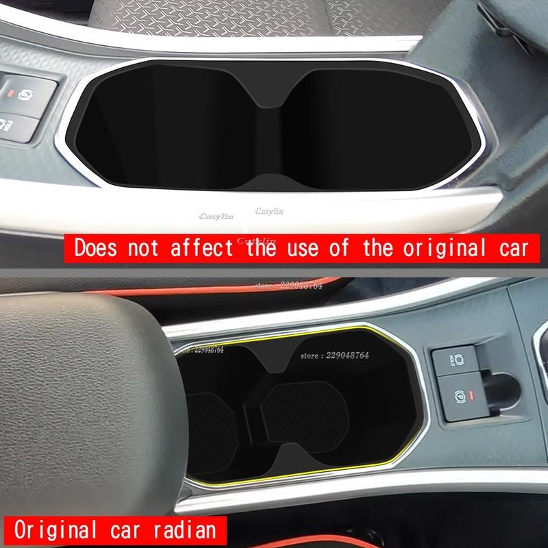 For Toyota Raize A200 Rubber Center Console Water Cup Holder Coffee Bottle Cover Protector Accessories