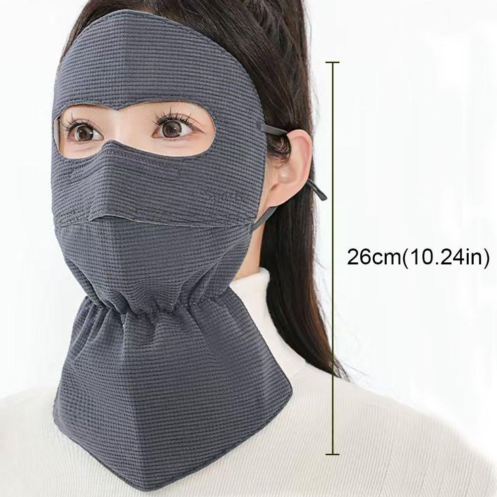 Хлопковый воротник для шеи, утолщенный головной убор для верховой езды, модная теплая маска