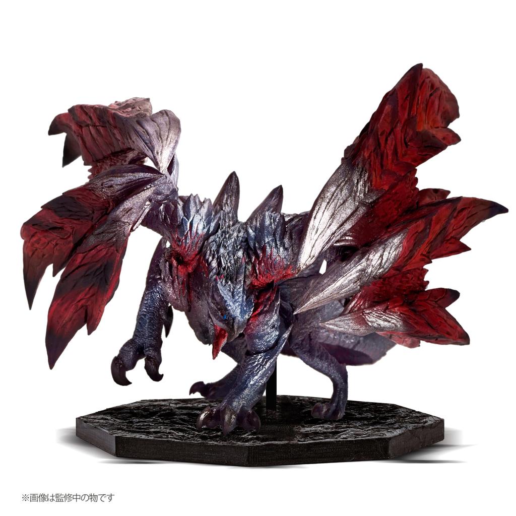 CAPCOM FIGURE BUILDER CUBE MONSTER HUNTER: Strange and Brilliant Valfalk, Approximately 102mm High X 133mm Wide X 123mm Deep, Made of PVC and ABS