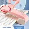 Effort-Saving 360° Rotating Stapler & Staple Remover - Large Size, Durable ABS Material for Students