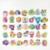 1 шт. Оригинальные игрушки из коллекции Moji Pops Серия «Приключение» 1-3 Мини-фигурки с меняющимися лицами Мягкие Kawaii Игрушка Для девочек Рождественский подарок