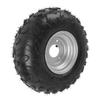 145 70 6 145x70 6 Tire Aluminum Alloy Tubeless Tyre for Mini Bike ATV Quad Off Road Go Kart Golf Cart
