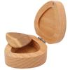 Wooden Guitar Picks Case Holder Container Plectrum Storage Box Musical Gifts