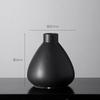Minimalist Ceramic Vase Dried Flowers Handmade Zen Style Decor Living Room Nordic Home Accent