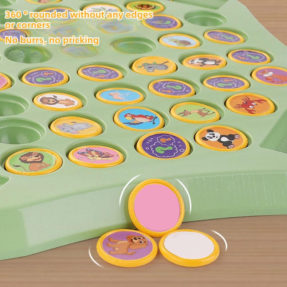 Детская игра-головоломка для тренировки памяти, шахматная дуэль, набор игрушек для тренировки фокусировки, интерактивная игра N5K1