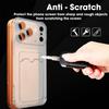 Чехол для iPhone 17 с держателем для карт, тонкий, легкий, прозрачный, с слотом для кредитной карты, для iPhone 17 Pro Max