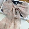 Elegant Green Silk Long Silk Scarf Neck Protection Spring Autumn and Summer Scarf Versatile Fashion Georgette Scarf Thin Streamer