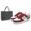 Nike Air Force 1 Низкие износостойкие Кеды для скейтбординга Мужские Красный Белый CW2288-111(Команда1284- S)