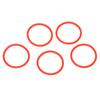 RISK 5pcsset Bike Shock Absorber Front Fork Sponge Ring Oil Proof Bicycle Front Fork O Ring