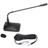 Gooseneck Microphone Adjustable Desk Wired Microphone with XLR Female To 6.35mm Male Cable for