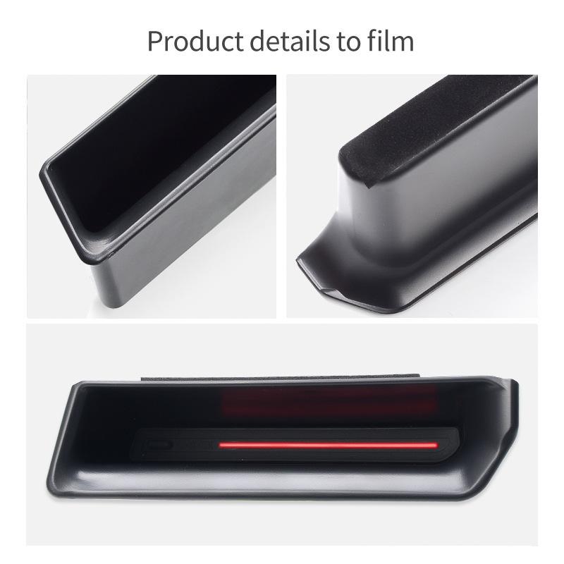For Suzuki Jimny JB74 Door Grab Handle Storage Box Car Inner Door Organizer Tray Modified Interior Accessories
