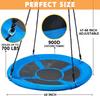 JOYFY 40" Saucer Tree Swing Set 900Lb Weight Capacity 900D Oxford Waterproof & Hanging Straps Swings for Kids Playground Outdoor