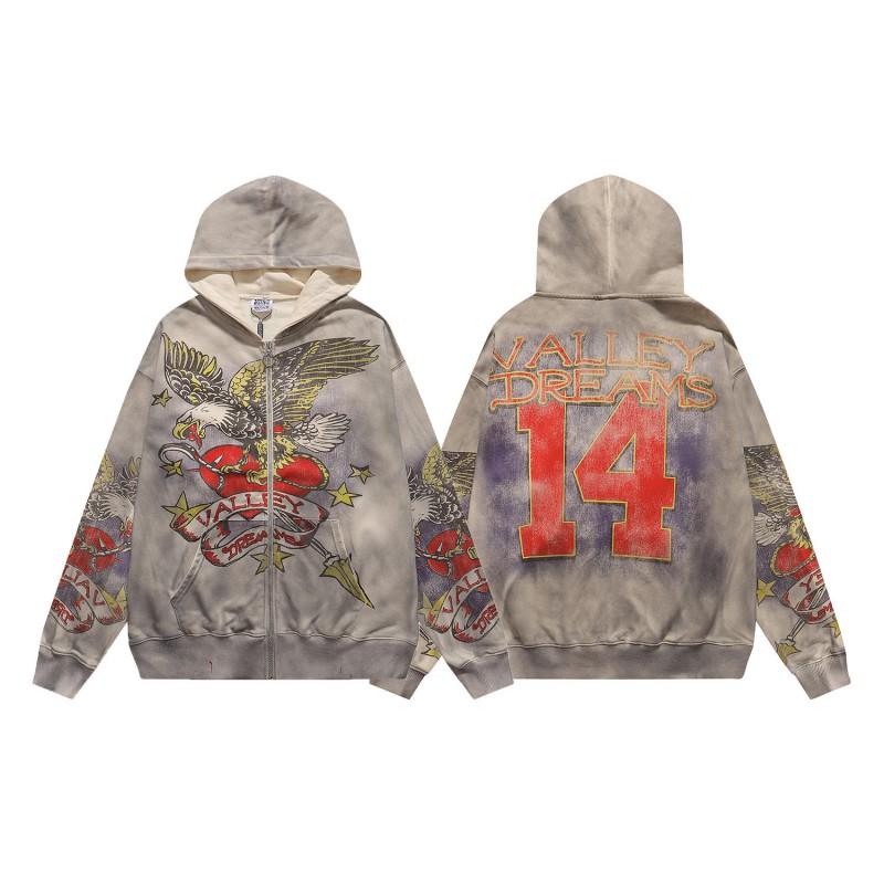 Unisex Cross Graphic Hoodie Loose Fit Casual Cotton Sweatshirt Teens