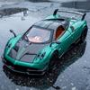 1:24 Pagani Huayra BC Гиперкар Сплав Модель Спортивного Автомобиля Литьевой Металл Модель Гоночного Автомобиля на Трассе Украшения Праздничный Подарок Для Друга