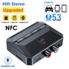 NFC Bluetooth 5.3 приемник 3,5 мм Aux RCA U-диск TF карта стерео беспроводная музыка без потерь аудио адаптер для автомобильного усилителя радио ТВ