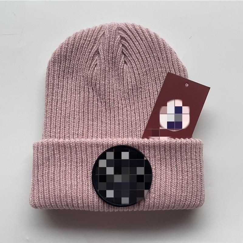 Knitted Winter Hat Outdoor Windproof Cold Proof Fashion Solid Color Warm Hat