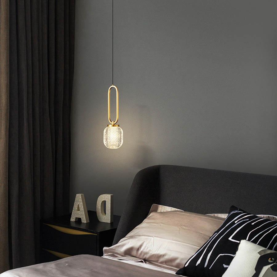 G9 Креативный Медный Светодиодный Шарообразный Подвесной Светильник Для Ресторана, Бара, Акриловый Шар, Прикроватная Лампа, Подвесные Светильники Для Кухни