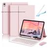 IPad A16 10,9-дюймовый розовый чехол-клавиатура Bluetooth с подсветкой