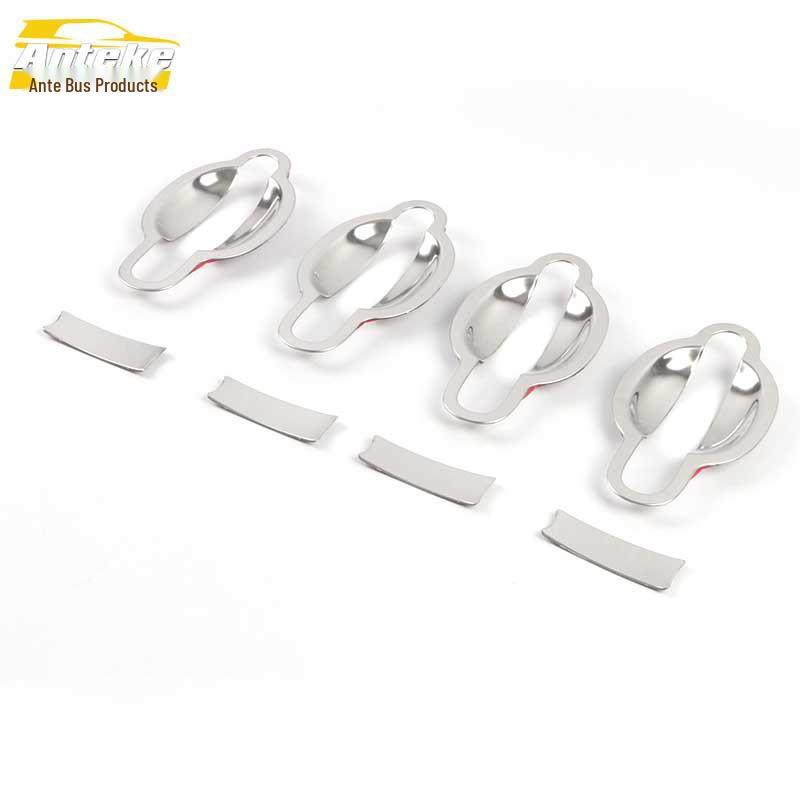 Накладка на чашу двери Tiguan из нержавеющей стали, устойчивая к царапинам, для моделей 2012-2018 годов