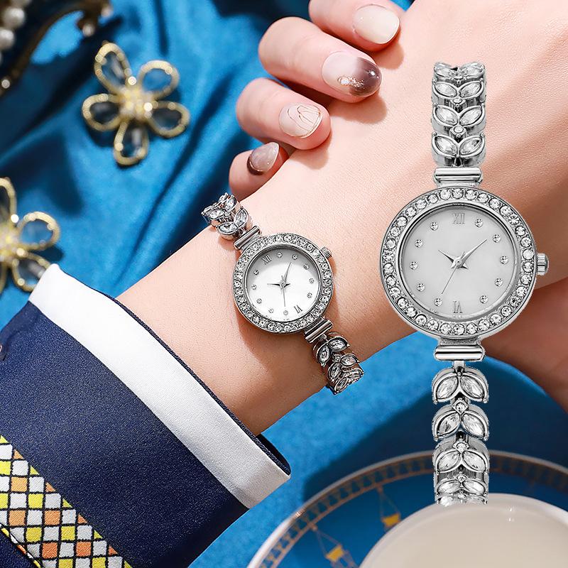 Женские часы Русалочья цепочка Легкая роскошь Бриллиант Свободная регулировка Браслет Золото Beimu Женские Модные Кварцевые часы