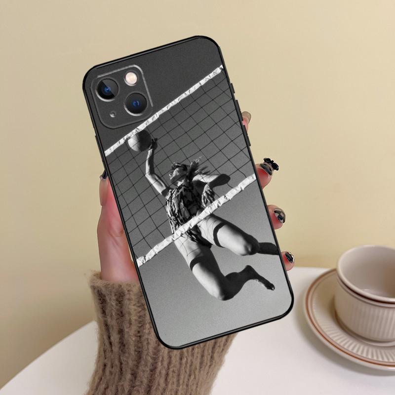 Чехол для телефона с волейбольным мячом для iPhone 15 Pro Max 11 12 13 14 16 17 Pro Max mini Plus 16e 17 Air Cover Funda