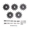 410 13T Rear Motor Sprocket with 410 Model Master Link Set for Go Kart Motorcycle ATV Quad
