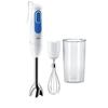 Immersion Blender - BRAUN - MultiQuick 3 MQ3005WH Cream - 750 W - White - Blue - For Smoothie, Gazpacho, Soup