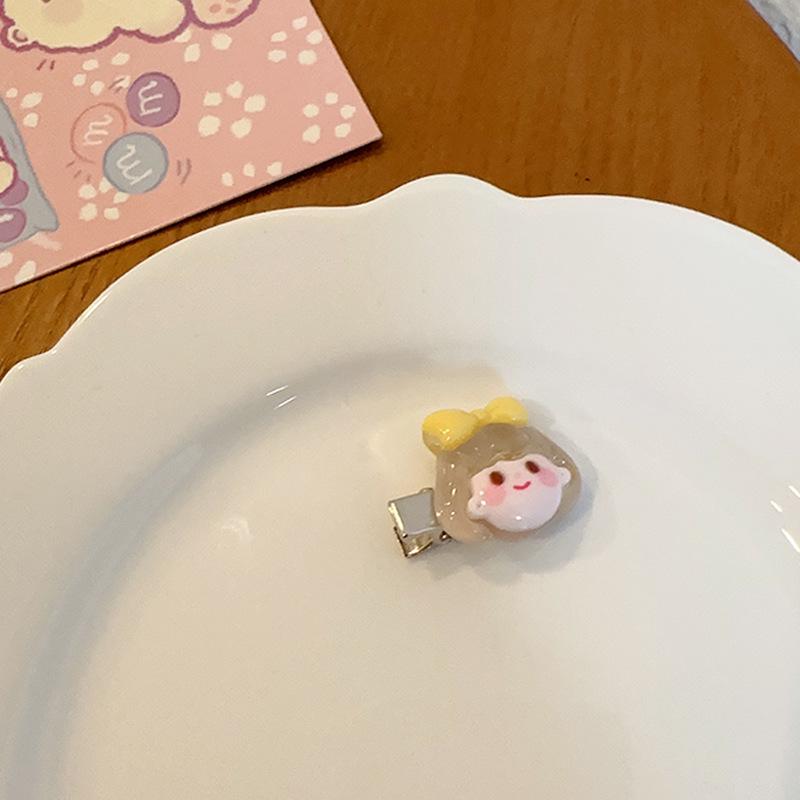 Прозрачный зажим-коготь для волос Sanrio Kuromi: Большой летний мультяшный аксессуар для волос