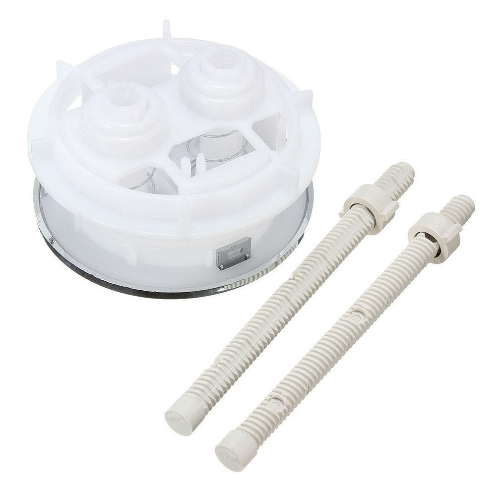 Пластиковая двойная кнопка бака для туалетной воды смыва с 2 стержнями для отверстия 38 48 58 мм