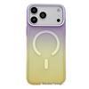 iPhone 17 Pro Max Градиентный Магнитный Защитный Чехол с Матовой Поверхностью и Металлической Рамкой