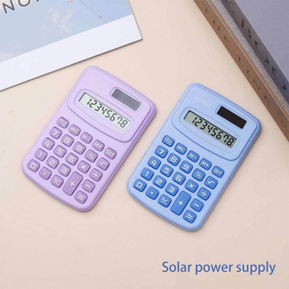Новый Маленький Калькулятор Бесшумный Калькулятор Мини Версия Обучающий Вспомогательный Портативный Калькулятор