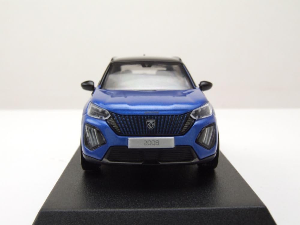 NOREV Peugeot 2008 GT 2024 1/43 Scale Diecast Model Car (Blue) [Parallel Import]