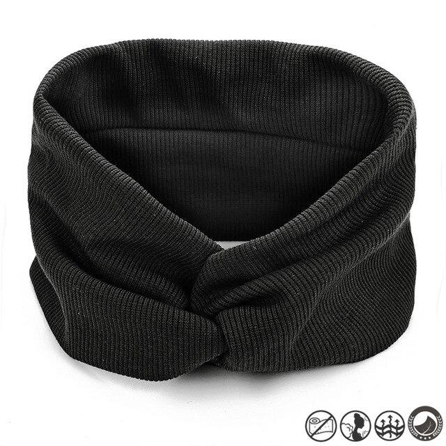 13 цветов, хлопковая повязка на голову, женская удобная повязка на голову, эластичные ленты для волос с узлом, аксессуары для волос с крестом