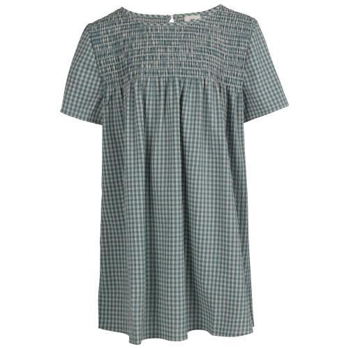 Womens/Ladies Candice Gingham Smock Top