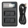 5V USB Dual Battery Charger for Fujifilm XS10 XT3 XT30 XT20 XT10 XT2 XA7 XE4 XA5 XT200 XT100 X100V