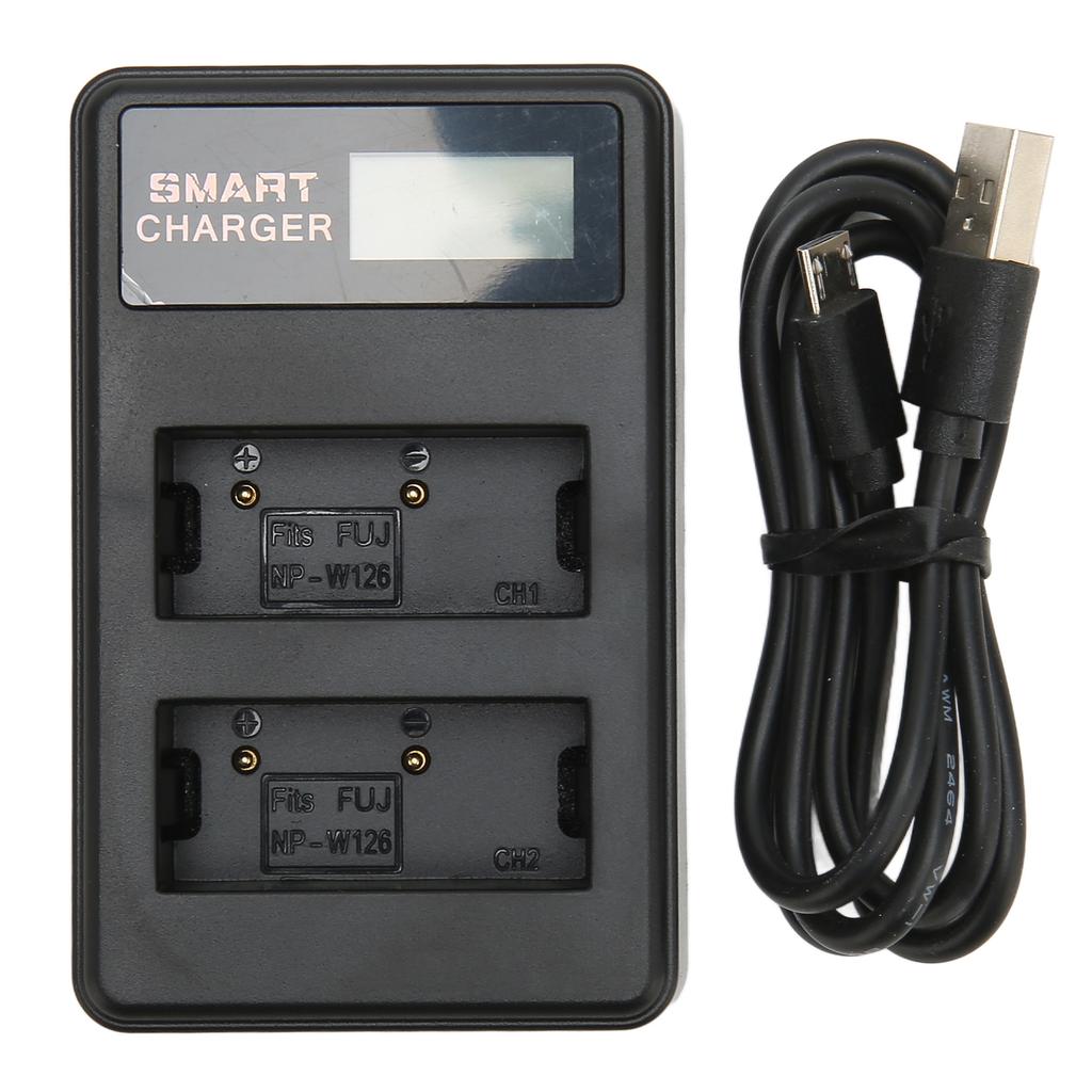 5V USB Dual Battery Charger for Fujifilm XS10 XT3 XT30 XT20 XT10 XT2 XA7 XE4 XA5 XT200 XT100 X100V X100F Camera Battery