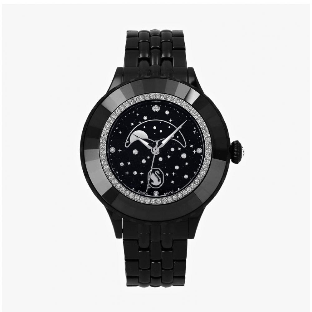 Swarovski 5677497 Octea Moon черные женские металлические часы
