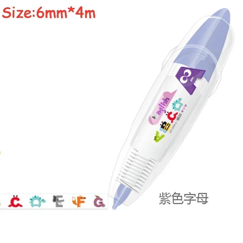 Kawaii корректирующий пояс Kawaii аксессуары для девочек, декоративные наклейки для рук, маркерная ручка, школьные канцелярские принадлежности, офисные принадлежности