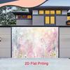 2D Blush Floral Backdrop 2D Flat Print for Weddings, Showers, and Outdoor Events