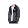Nike Куртка с цветным логотипом на молнии с длинным рукавом, мужская куртка, серая 861743-071
