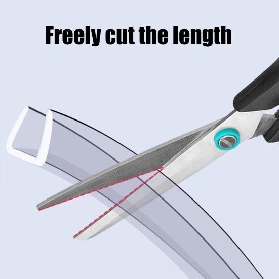 300CM U-Shaped Transparent Table Edge Protector Cuttable Glass Edge Protection Anti-collision Strip Cabinets Furniture Corner Clear Guard Bumper