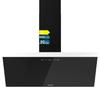 Extractor Hood - CECOTEC - Bolero Flux DT 906500 - Black Glass - 90 Cm - 650 M3/h