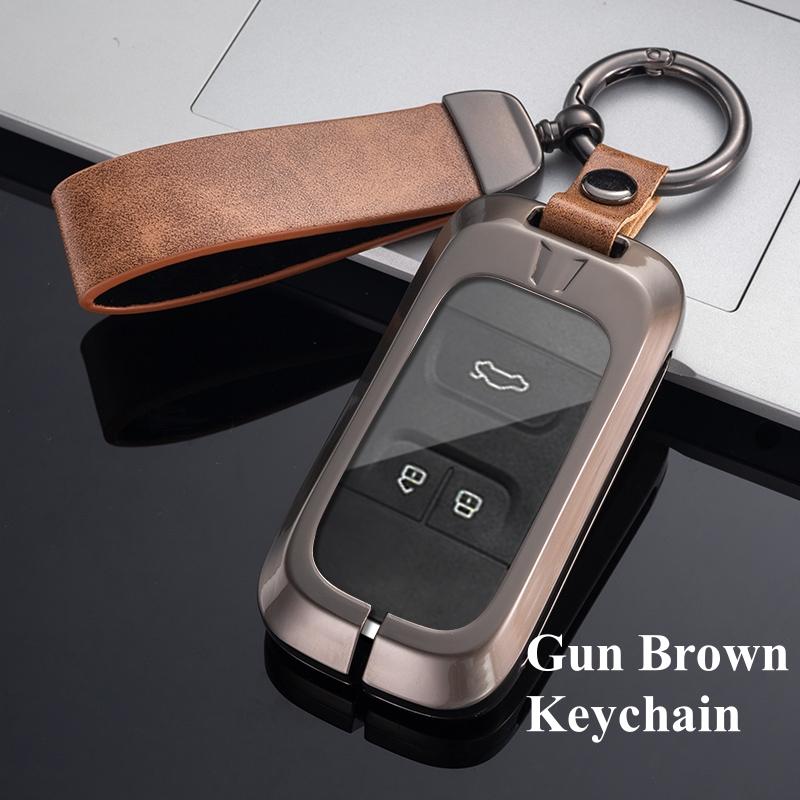 Металлический чехол для автомобильных ключей, автоаксессуары для Chery Tiggo 3 5X 4 8 Glx GX 7 8 2019 2020 Arrizo для Chery Tiggo 8 Pro Tiggo 8plus New 5 plus 7pro