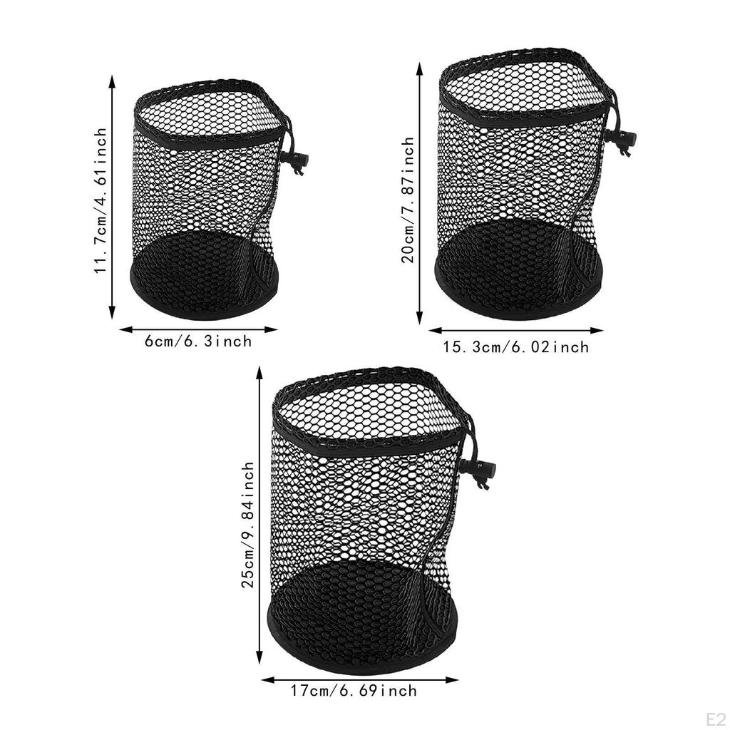 3 шт. сумки для мячей для гольфа, сетчатые аксессуары, легкий органайзер для теннисных мячей
