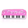 Music Box Piano Note Pencil Bag Student Pencil Case Musical Pencil Cases Musical Note Piano Pouch