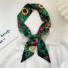 New Scarves Silk Scarves Women'S Spring And Autumn Season Long Decorative Professional Scarves Summer Thin Styles Paired With Shirts Stylish