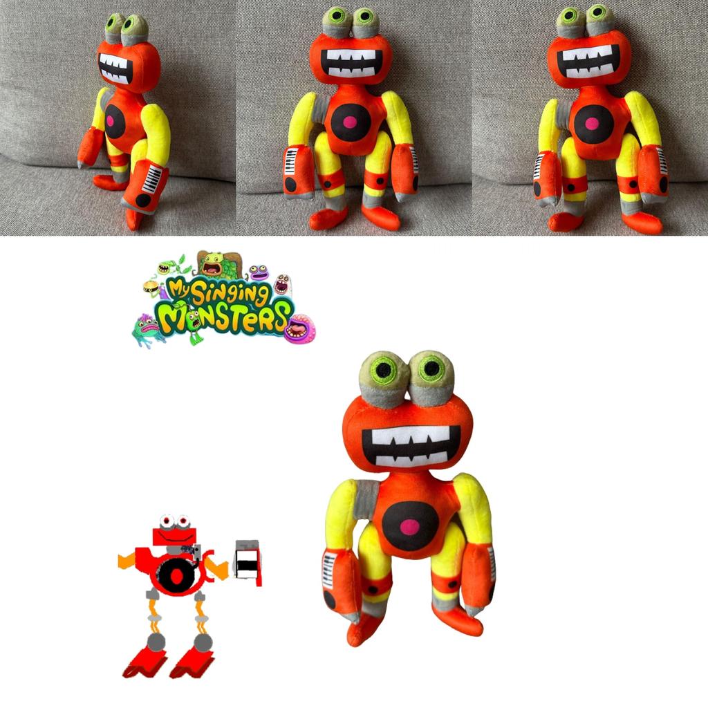 Плюшевые куклы My Singing Monsters Wubbox, мягкие игрушки, подарок на день рождения для детей и младенцев
