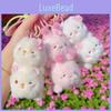 Sakura Season Cat Bear Rabbit Plush Animal Keychain With Soft Plush Material For Gift Giving
